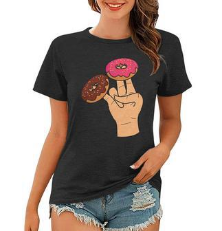 2 In The Pink 1 In The Stink Dirty Humor Donut Women T-shirt - Thegiftio UK