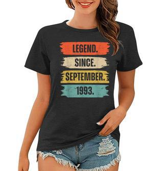 29 Years Old Gifts 29Th Birthday Legend Since September 1993 Women T-shirt - Thegiftio
