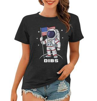4Th Of July Astronaut Usa American Flag Funny Patriotic Women T-shirt - Monsterry AU