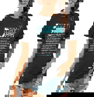 5 Things You Should Know About My Uncle Funny Tshirt Women T-shirt - Monsterry