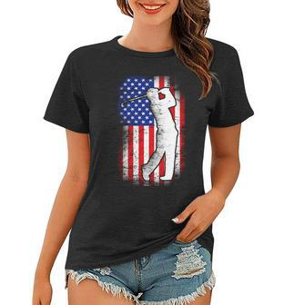 American Golf Flag Tshirt Women T-shirt - Monsterry UK