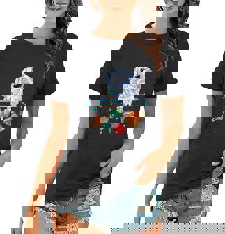 Astronaut Playing Biliard Women T-shirt - Monsterry