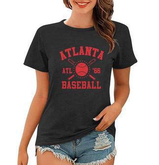 Atlanta Baseball Atl Vintage Brave Retro Women T-shirt - Monsterry DE