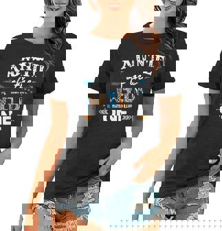 Auntie The Wild One Girl Birthday Matching Family Party Women T-shirt - Thegiftio