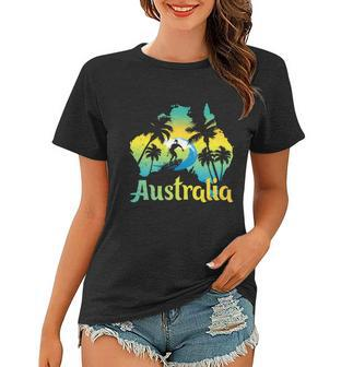 Australia Surfing Summer Vacation Surf Women T-shirt - Monsterry