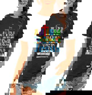 Autism Mom Gift For Autism Awareness Autism Puzzle Tshirt Women T-shirt - Monsterry