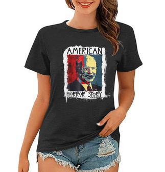 Biden Horror American Zombie Story Halloween Vintage Graphic Design Printed Casual Daily Basic V2 Women T-shirt - Thegiftio UK