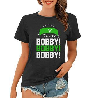 Bobby Bobby Bobby Milwaukee Basketball Bobby Portis Tshirt Women T-shirt - Monsterry DE