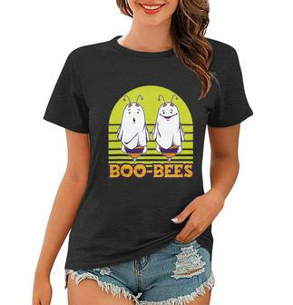 Boo Bees Ghoul Ghost Halloween Candy Full Moon Soul Spooky Women T-shirt - Thegiftio UK