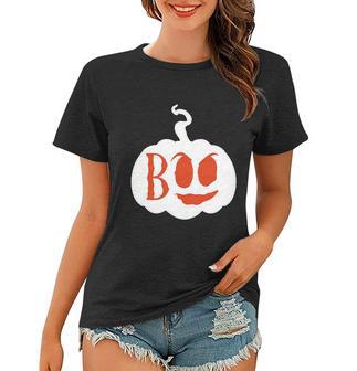 Boo Pumpkin Funny Halloween Quote V4 Women T-shirt - Monsterry AU