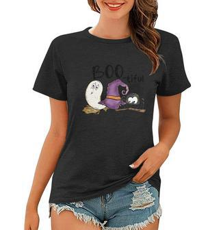Boo Tiful Funny Halloween Quote V4 Women T-shirt - Monsterry AU