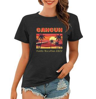 Cancun Mexico Beach Family Vacation 2022 Matching Graphic Design Printed Casual Daily Basic V2 Women T-shirt
