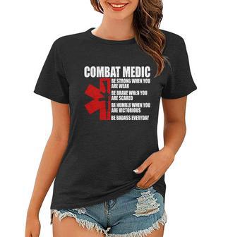 Combat Medic V2 Women T-shirt - Monsterry