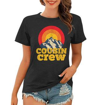 Cousin Crew Kids Matching Camping Group Cousin Squad Women T-shirt - Seseable