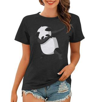 Dabbing Dab Panda Tshirt Women T-shirt - Monsterry AU