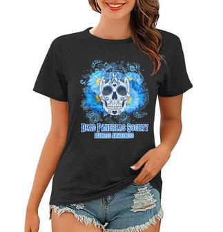 Dead Pancreas Society Diabetes Awareness Sugar Skull Women T-shirt - Monsterry UK