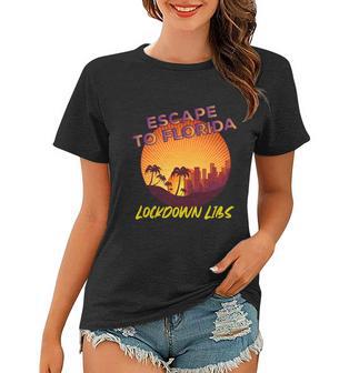 Desantis Escape To Florida Great Gift V2 Women T-shirt - Monsterry