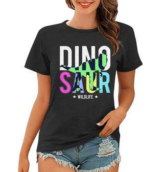Dinosaur Wildlife Tshirt Women T-shirt - Monsterry AU