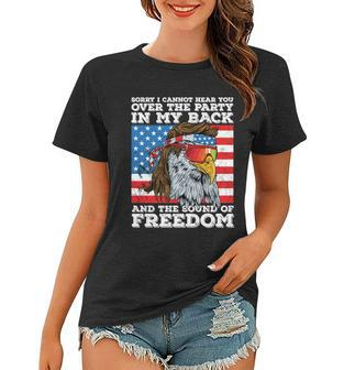 Eagle Mullet Party In The Back Sound Of Freedom 4Th Of July Gift V2 Women T-shirt - Monsterry AU