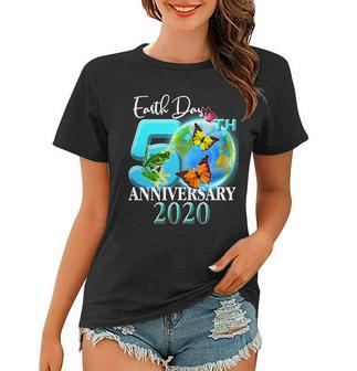 Earth Day 50Th Anniversary 2020 Tshirt Women T-shirt - Monsterry