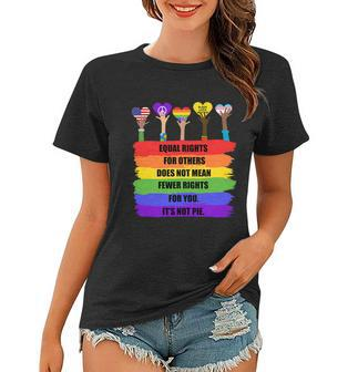 Equal Rights For Others Lgbt Pride Month Women T-shirt - Monsterry UK