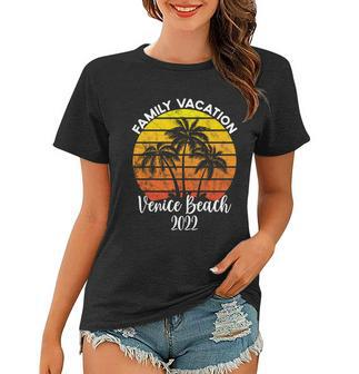 Family Vacation Venice Beach 2022 Matching Family Beach Trip Gift Women T-shirt - Thegiftio UK