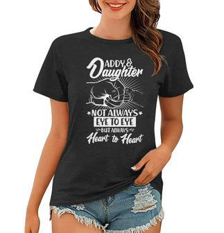 Fathers Day Daddy & Daughter Fist Bump Tshirt Women T-shirt - Monsterry
