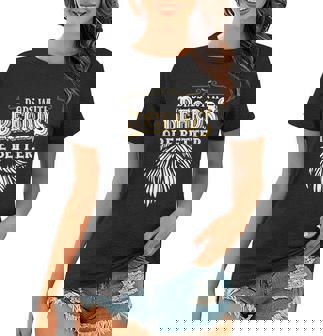 Fathers Day Funny Gift Dad Daddy Dads With Beards Are Better Great Gift Women T-shirt - Thegiftio