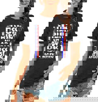 Fck Kamala Harris And F Joe Biden Women T-shirt - Thegiftio