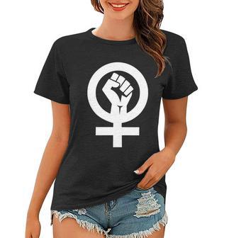 Feminist Womens Rights Feminism Symbol Tshirt Women T-shirt - Monsterry UK