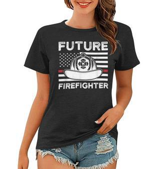 Firefighter Future Firefighter Fireman Clossing V2 Women T-shirt - Seseable