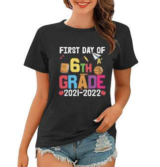 First Day Of School 6Th Grade Now Loading Back To School Women T-shirt - Monsterry