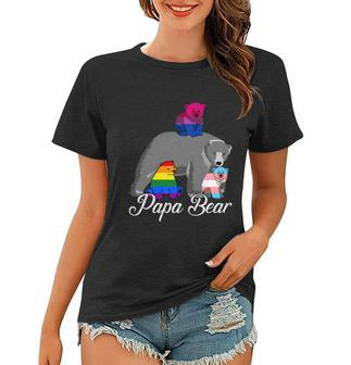 Free Dad Hugs Proud Papa Bear Lgbt Gay Pride Lgbtq Funny Gift Women T-shirt - Monsterry DE
