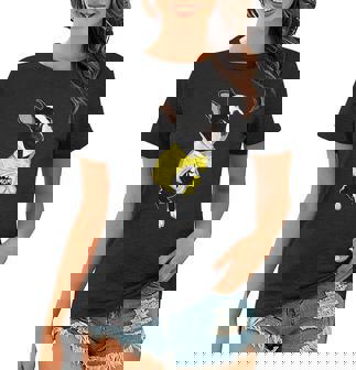 Funny Boston Terrier Tattoos I Love Mom Mothers Day Gift Women T-shirt - Thegiftio