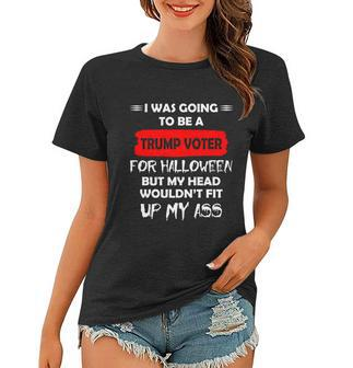 Funny Halloween Funny Trump Voter Halloween Costume Graphic Design Printed Casual Daily Basic Women T-shirt - Thegiftio UK