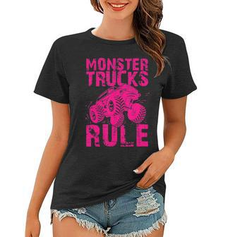 Funny Monster Truck Gift For Kids Boys Girl Cool Truck Lover Women T-shirt - Thegiftio UK