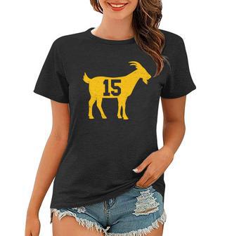 Goat 15 Kansas City Kc Football Women T-shirt - Monsterry AU