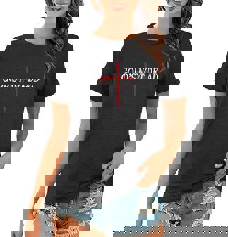 Gods Not Dead Women T-shirt - Monsterry