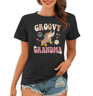 Groovy One Retro Matching Family Baby Shower Birthday Women T-shirt - Thegiftio UK