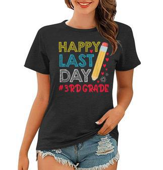 Happy Last Day Of School For 3Rd Grade Students Teachers Women T-shirt - Thegiftio UK