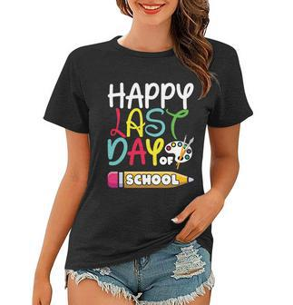 Happy Last Day Of School Students And Teachers End Of School Gift V2 Women T-shirt - Thegiftio UK