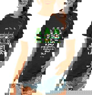 Happy St Patricks Day St Patricks Day Funny St Patricks Day St Patricks Day Gnomes Tshirt Women T-shirt - Monsterry