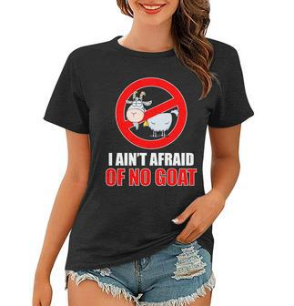 I Aint Afraid Of No Goat Chicago Tshirt Women T-shirt - Monsterry UK