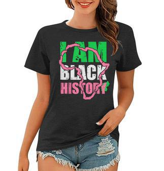 I Am Black History Aka Black History Month 2022 Women T-shirt - Thegiftio UK