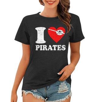 I Heart Pirates Tshirt Women T-shirt - Monsterry AU