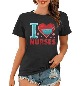 I Love Nurses Tshirt Women T-shirt - Monsterry UK
