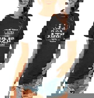 Im Jaxton Doing Jaxton Things Women T-shirt - Monsterry