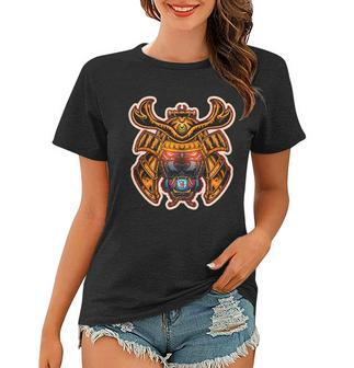 Japanese Samurai Warrior Demon Dog Tshirt Women T-shirt - Monsterry CA