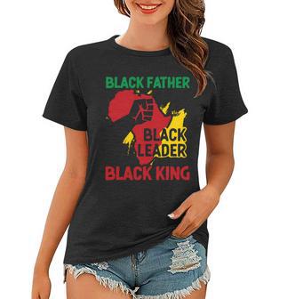 Juneteenth Day Black Father Black History Gift For Dad Fathers Day Women T-shirt - Monsterry UK