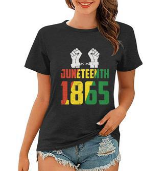 Juneteenth Emancipation Day Vintage Cool Melanin Black Pride Gift Women T-shirt - Monsterry AU